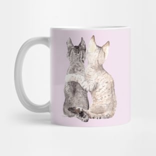 Tabby Cat Best Friends Mug